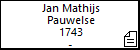 Jan Mathijs Pauwelse