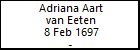 Adriana Aart van Eeten