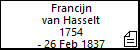 Francijn van Hasselt
