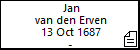 Jan van den Erven