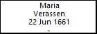 Maria Verassen