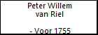 Peter Willem van Riel