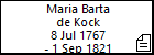 Maria Barta de Kock