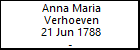 Anna Maria Verhoeven
