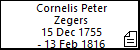 Cornelis Peter Zegers