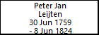 Peter Jan Leijten