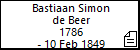 Bastiaan Simon de Beer