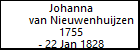 Johanna van Nieuwenhuijzen