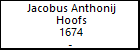 Jacobus Anthonij Hoofs