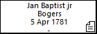 Jan Baptist jr Bogers