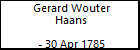 Gerard Wouter Haans