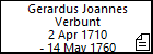 Gerardus Joannes Verbunt